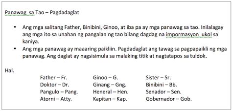 binibini daglat|PAGDADAGLAT (Tagalog).